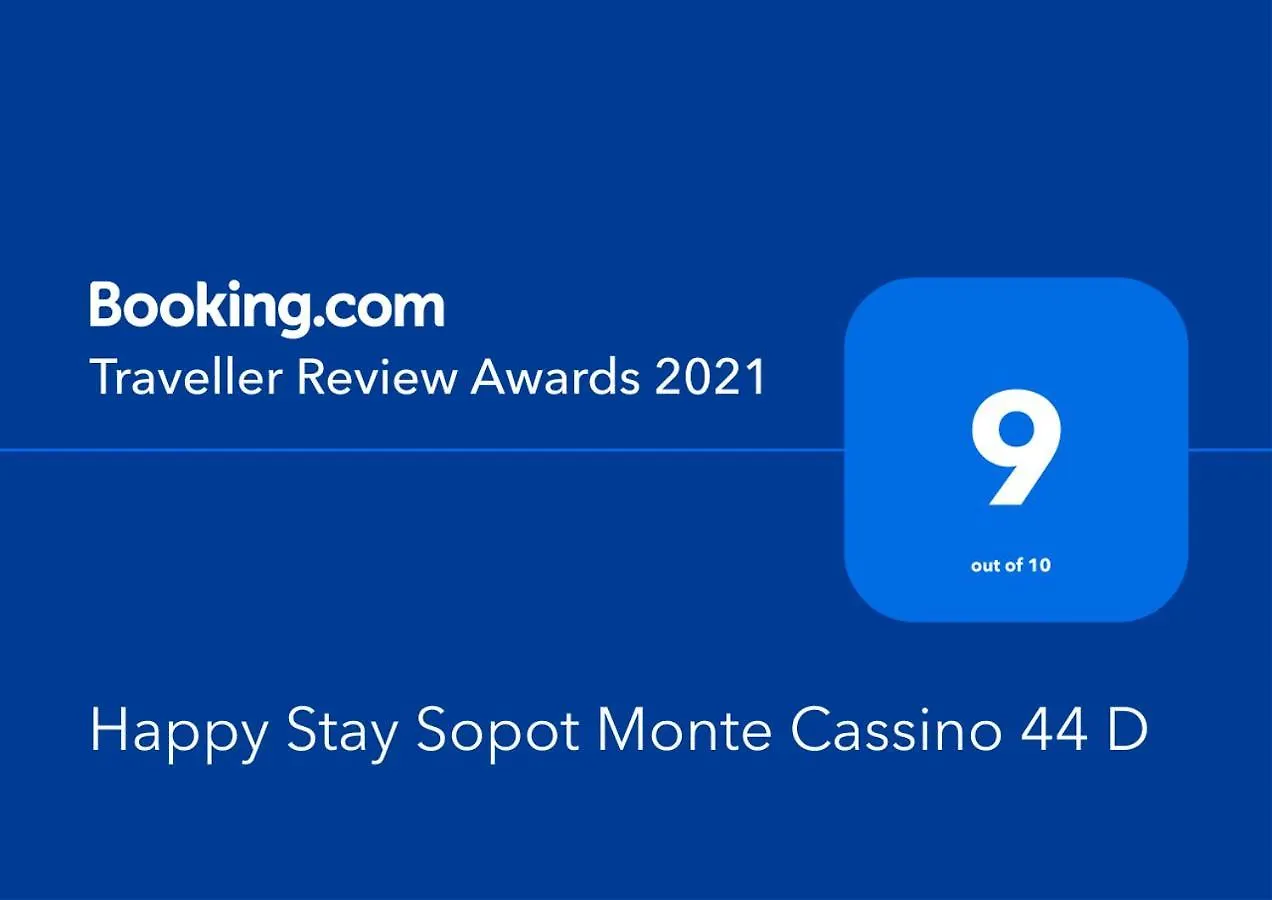 Happy Stay Sopot Monte Cassino 44 D Apartmán